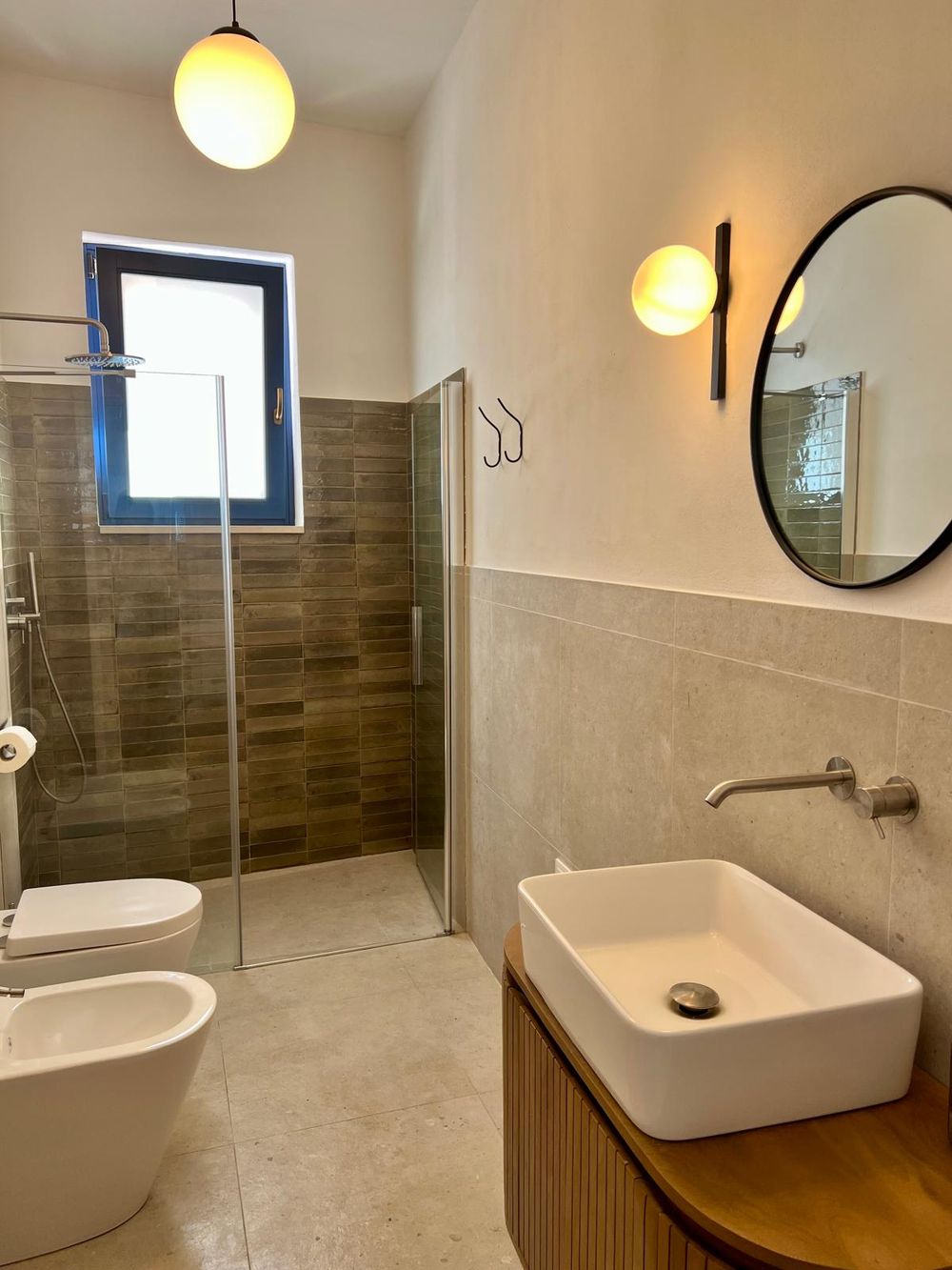 Bagno con doccia
